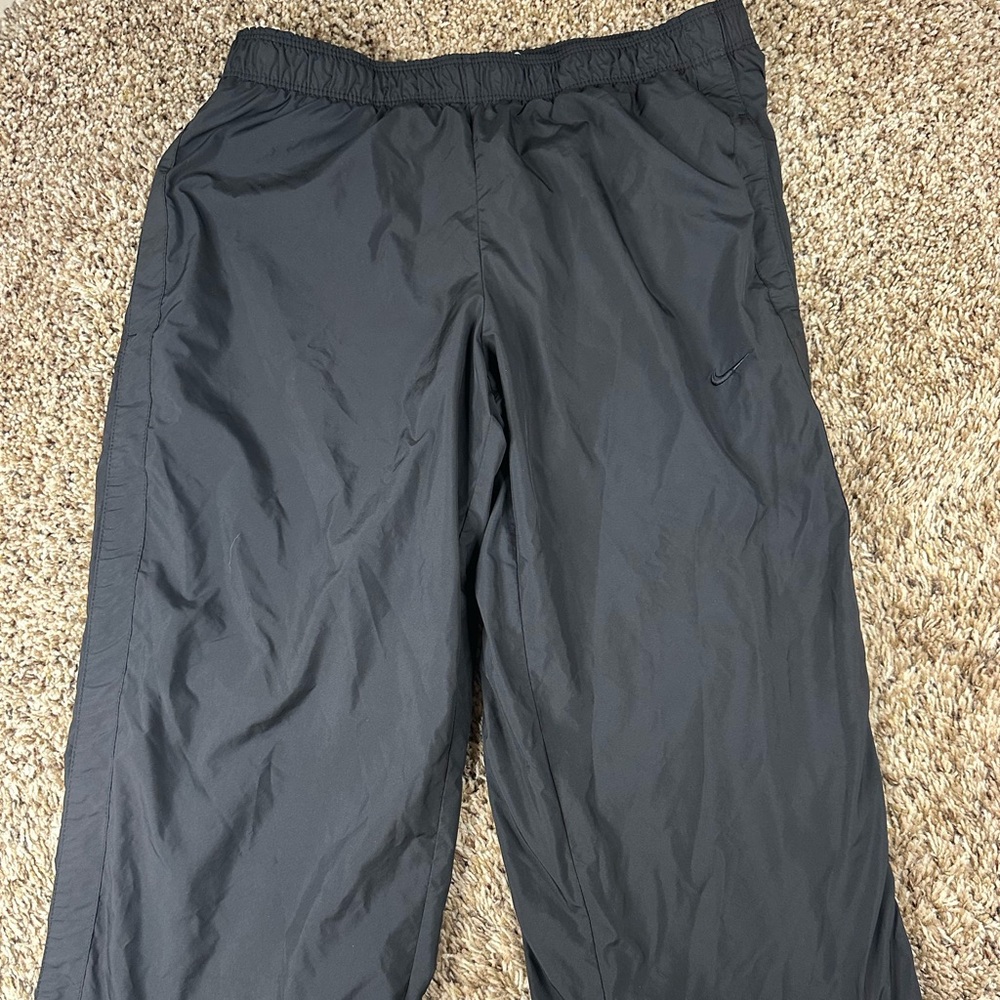 Nike Women’s Pant Dri-Fit Cropped Black Stretch Pull On Performance Size S/P